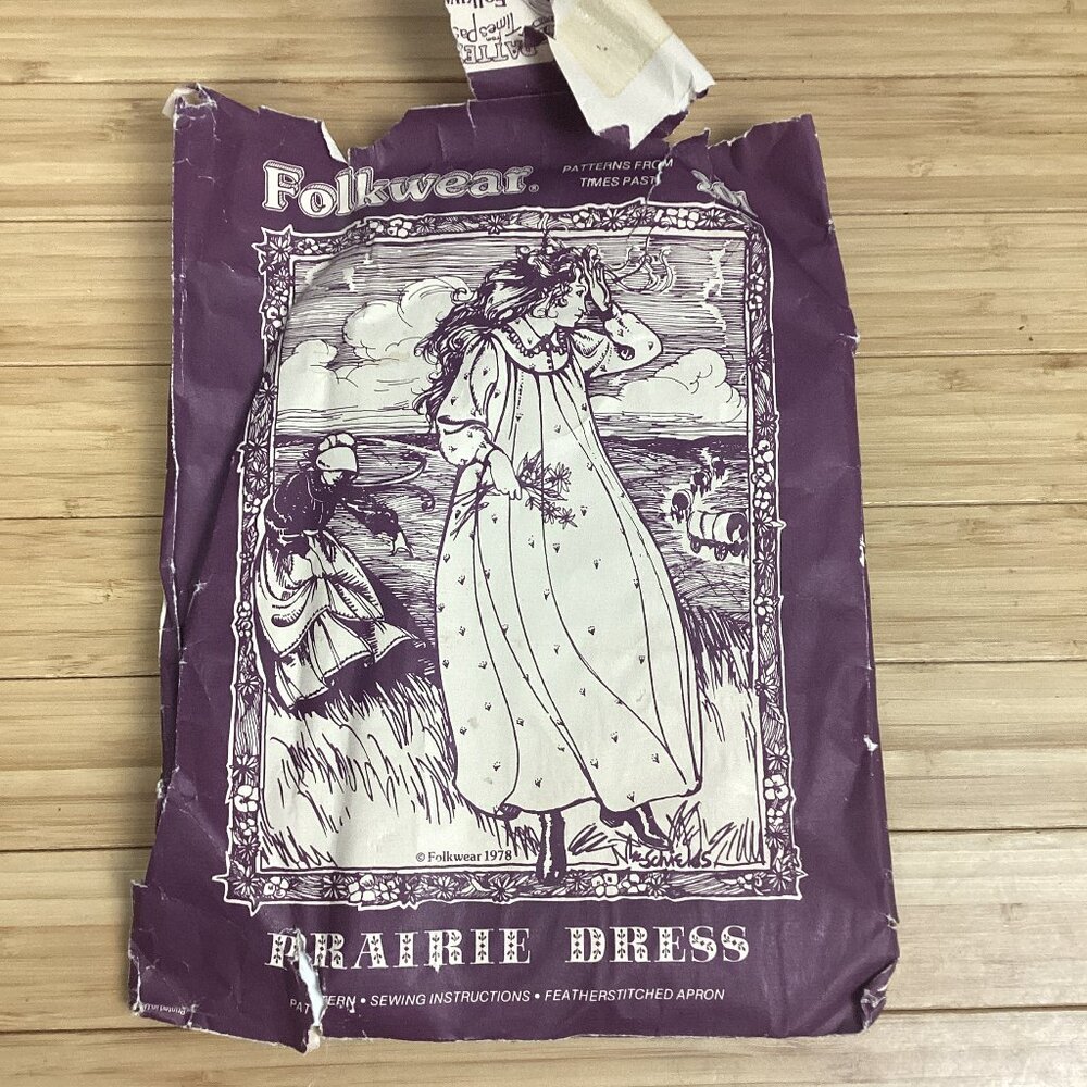Sewing Pattern Folkwear 201 Prairie Dress and Nightgown